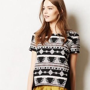 Sunday In Brooklyn - Embroidered Tribal Everly Top